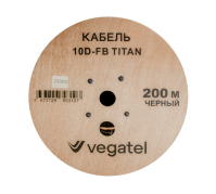 Кабель коаксиальный VEGATEL 10D-FB (Titan, черный)