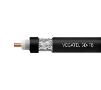 Кабель коаксиальный VEGATEL 5D-FB Cu (ГОСТ, черный)