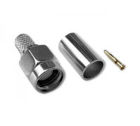 Кабельная сборка VEGATEL RG-58 A/U Cu (ГОСТ, PE, черный) (SMA-male - SMA-female) 20м