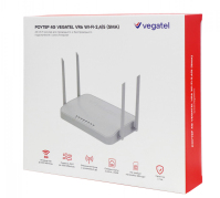 Роутер 4G VEGATEL VR6 Wi-Fi-2,4/5 (SMA)